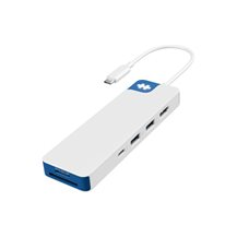 HyperDrive Flex 8 Port USB-C Hub Blue