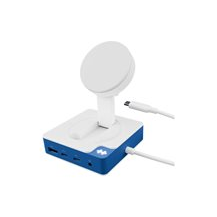 HyperDrive Flex MagCharge USB-C Hub Blu