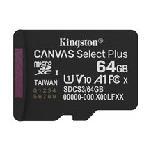 Kingston Canvas Select Plus - Flash-minneskort - 64 GB - A1