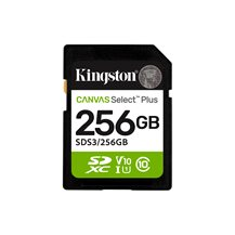 Kingston Canvas Select Plus - Flash-minneskort - 256 GB -