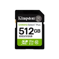 Kingston Canvas Select Plus - Flash-minneskort - 512 GB -