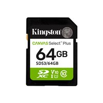 Kingston Canvas Select Plus - Flash-minneskort - 64 GB -