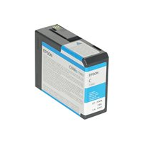 Epson T5802 - 80 ml - cyan - original - bläckpatron - för