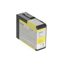 Epson T5804 - 80 ml - gul - original - bläckpatron - för