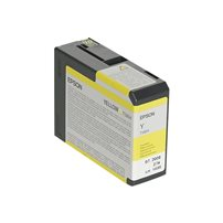 Epson T5804 - 80 ml - gul - original - bläckpatron - för