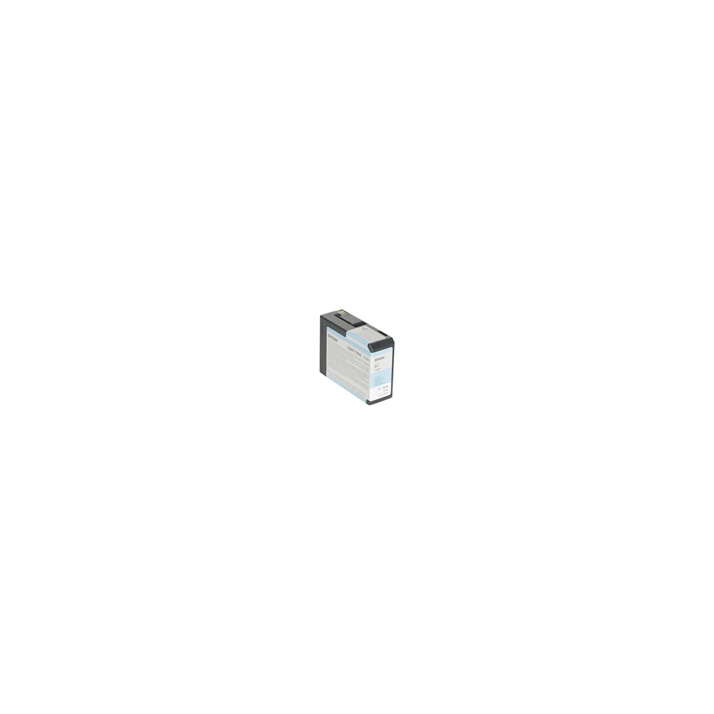 Epson T5805 - 80 ml - ljus cyan - original - bläckpatron -
