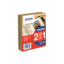 Epson Premium Glossy Photo Paper BOGOF - Blank - 100 x 150