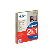 Epson Premium Glossy Photo Paper BOGOF - Blank - A4 (210 x