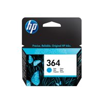 HP 364 - 3 ml - cyan - original - bläckpatron - för Deskjet
