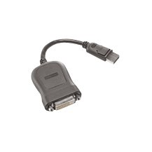 Lenovo - DVI-kabel - enkel länk - DisplayPort (hane) till