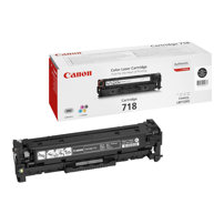 Canon 718 Black - Svart - original - tonerkassett - för