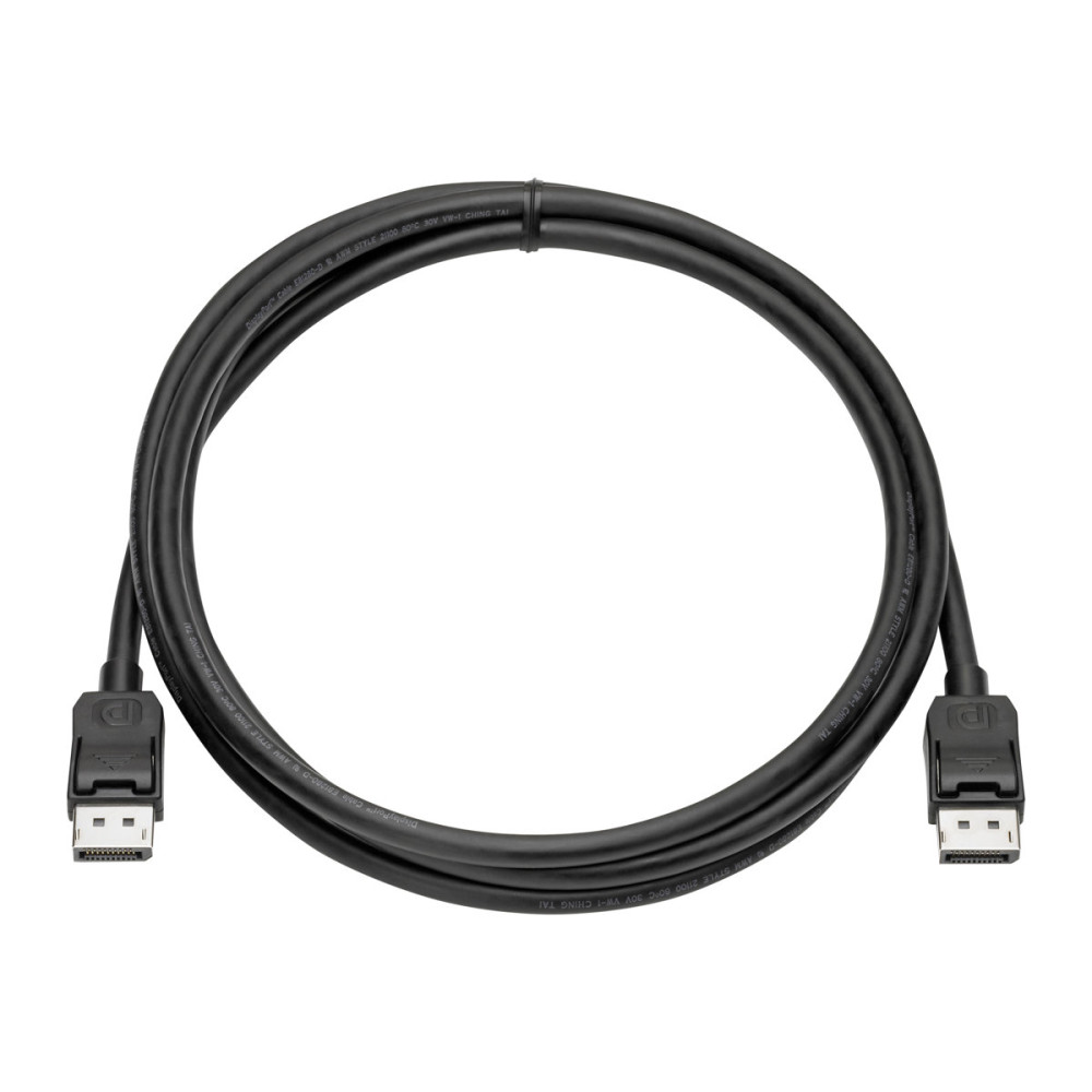 HP - Bildskärmskabelsats - DisplayPort (hane) till