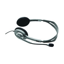 Logitech Stereo Headset H110 - Headset - på örat -