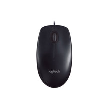 Logitech M90 - Mus - höger- och vänsterhänta - optisk -