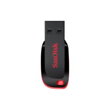 SanDisk Cruzer Blade - USB flash-enhet - 16 GB - USB 2.0