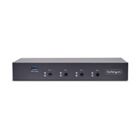 StarTech.com 4-Port KM Switch with Mouse Roaming, USB