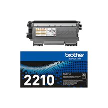 Brother TN2210 - Svart - original - tonerkassett - för