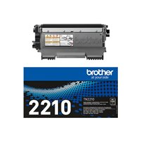 Brother TN2210 - Svart - original - tonerkassett - för