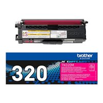 Brother TN320M - Magenta - original - tonerkassett - för