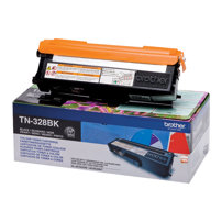 Brother TN328BK - Svart - original - tonerkassett - för