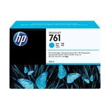 HP 761 - 400 ml - cyan - original - DesignJet - bläckpatron