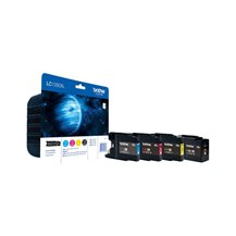 Brother LC1280XLVALBP - 4-pack - svart, gul, cyan, magenta