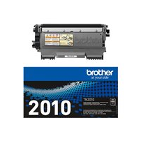 Brother TN2010 - Svart - original - tonerkassett - för