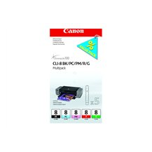 Canon CLI Value Pack 8 Multipack - 13 ml - svart, cyan,