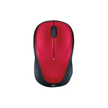 Logitech M235 - Mus - optisk - trådlös - 2.4 GHz - trådlös