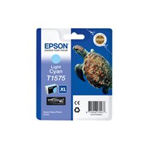 Epson T1575 - 25.9 ml - ljus cyan - original - blister -