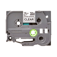 Brother TZe-S141 - Extrastark häftning - svart på klar -