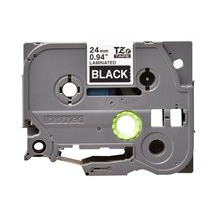 Brother TZe-355 - Standardlim - vitt på svart - Rulle ( 2,4