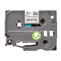 Brother TZe-S241 - Extrastark häftning - svart på vitt -
