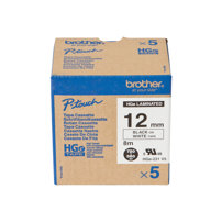 Brother HGE-231V5 - Svart på vitt - Rulle (1,2 cm x 8 m) 5