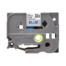 Brother TZe-551 - Svart på blått - Rulle (2,4 cm) 1