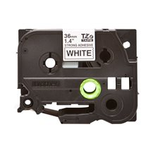 Brother TZe-S261 - Extrastark häftning - svart på vitt -