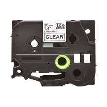 Brother TZe-161 - Svart på klar - Rulle (3,56 cm x 8 m) 1