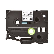 Brother TZe-261 - Självhäftande - svart på vitt - Rulle 3,6