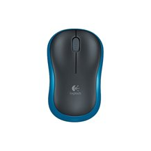 Logitech M185 - Mus - optisk - trådlös - 2.4 GHz - trådlös