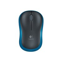 Logitech M185 - Mus - optisk - trådlös - 2.4 GHz - trådlös