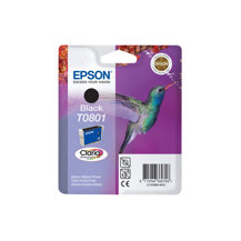 Epson T0801 - 7.4 ml - svart - original - blister -
