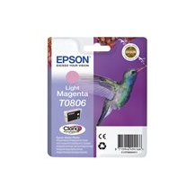 Epson T0806 - 7.4 ml - ljus magenta - original - blister -