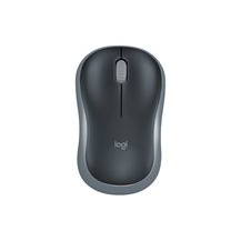 Logitech M185 - Mus - optisk - trådlös - 2.4 GHz - trådlös