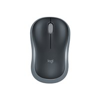 Logitech M185 - Mus - optisk - trådlös - 2.4 GHz - trådlös