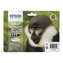 Epson T0895 Multipack - 4-pack - svart, gul, cyan, magenta