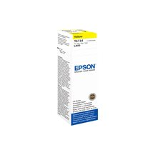 Epson T6734 - 70 ml - gul - original - påfyllnadsbläck -