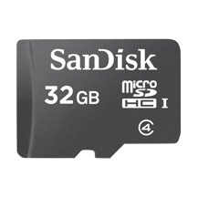 SanDisk - Flash-minneskort - 32 GB - Class 4 - microSDHC -