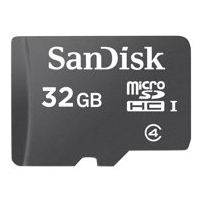 SanDisk - Flash-minneskort - 32 GB - Class 4 - microSDHC -