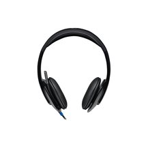 Logitech USB Headset H540 - Headset - på örat -