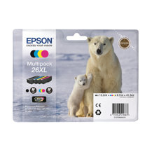 Epson 26XL Multipack - 4-pack - XL - svart, gul, cyan,